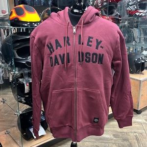 Men's Midwest Staple Zip-Up Hoodie - Tawny Port